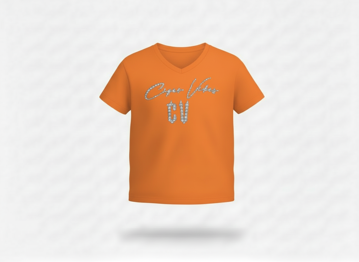 Cigar Vibes Bling Women's V-Neck