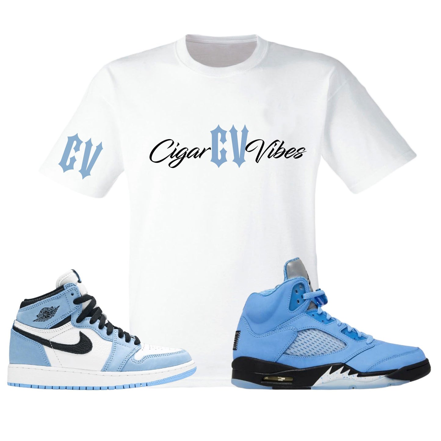 CIGAR Light blue T-shirt